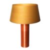luminária de mesa clássica bronze