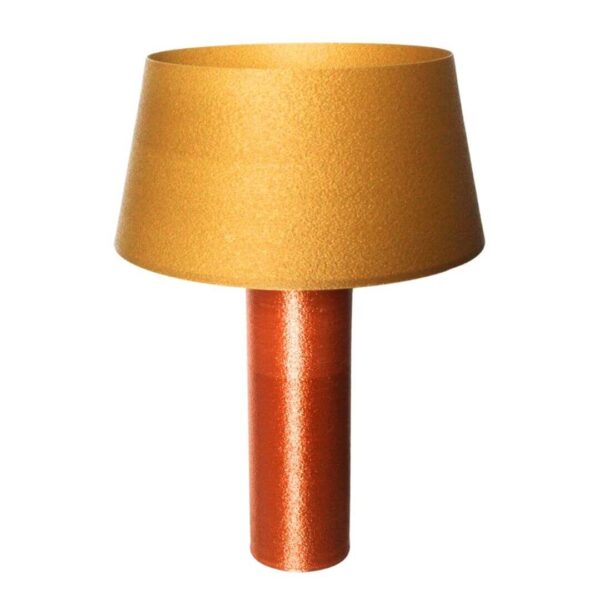 luminária de mesa clássica bronze