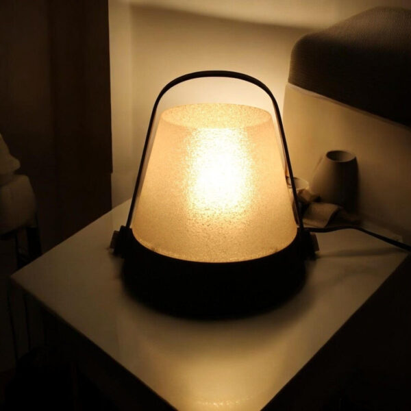 luz quente aconchegante luminária