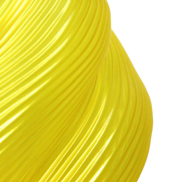 abajur amarelo glasswave